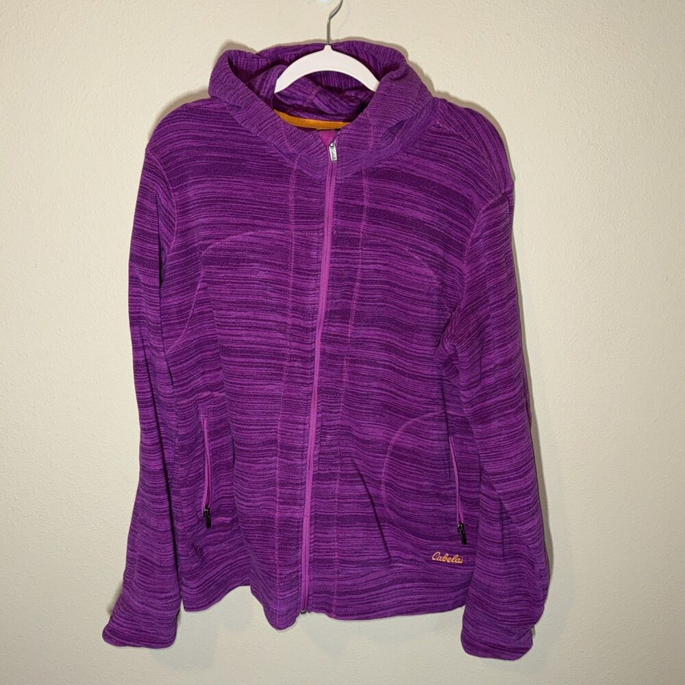 Cabela’s Women’s Full Zip Hoodie Purple